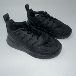 Adidas MultiX Black Sneaker Cloud Foam Shoes Infant Size 7M